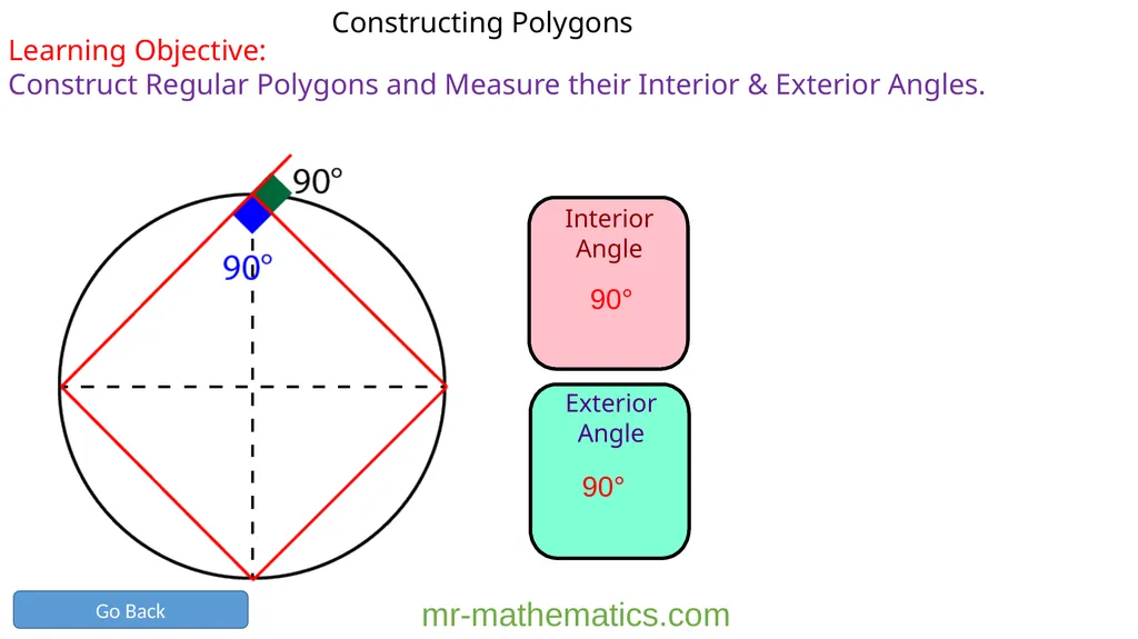 Recapping: Properties of shapes Organise these - slide 7 of 10