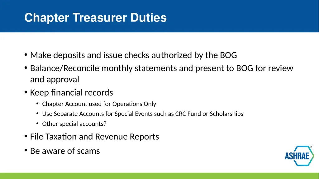 Financial Risk Management for U.S. Chapters - slide 3 of 32
