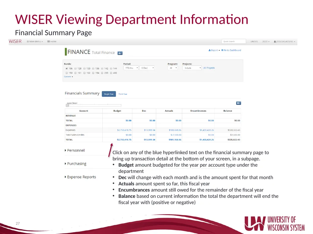UW System Administration Budget Basics and - slide 27 of 35