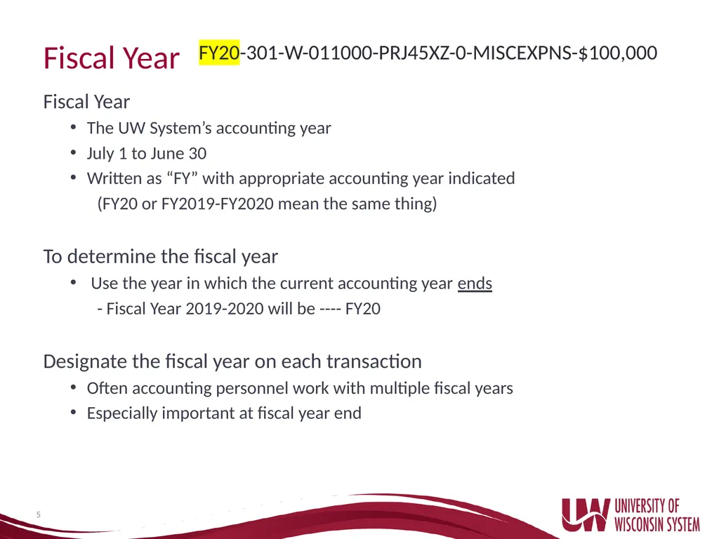UW System Administration Budget Basics and - slide 5 of 35