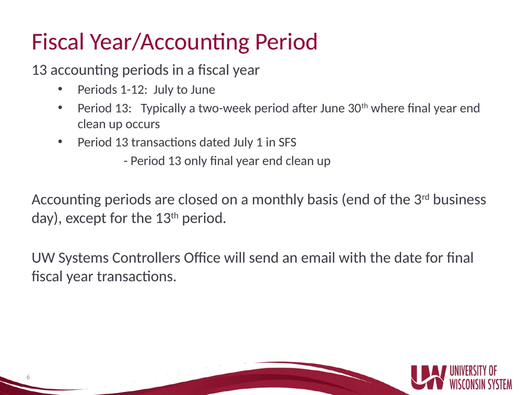 UW System Administration Budget Basics and - slide 6 of 35