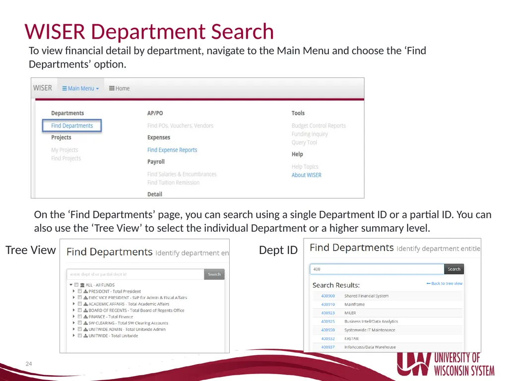 UW System Administration Budget Basics and - slide 24 of 35