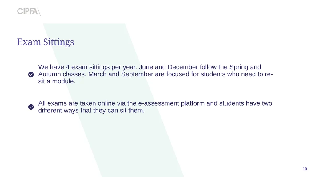 202 CIPFA Professional Accountancy Qualification - slide 10 of 15