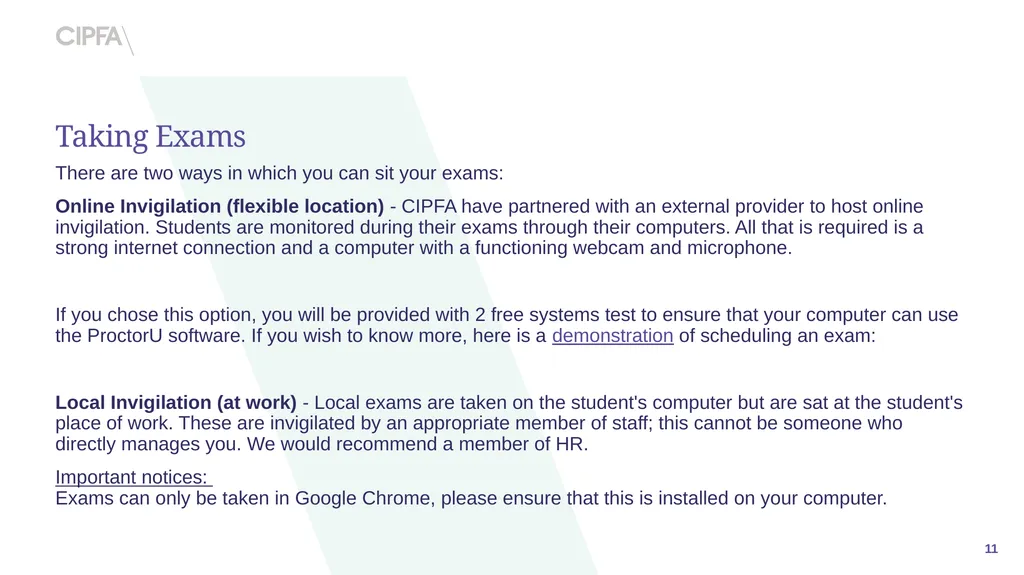 202 CIPFA Professional Accountancy Qualification - slide 11 of 15