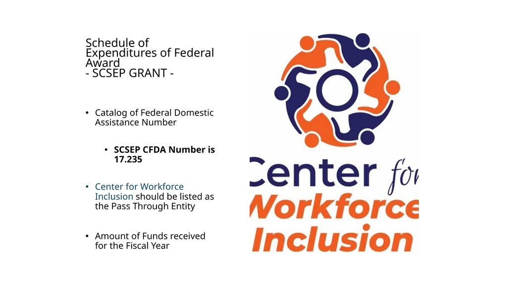 Center for Workforce Inclusion Finance Training - slide 13 of 16