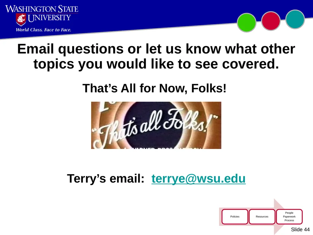 Introduction to WSU Accounting Updated October - slide 44 of 45