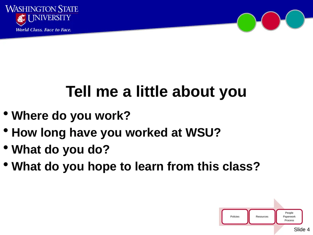 Introduction to WSU Accounting Updated October - slide 4 of 45