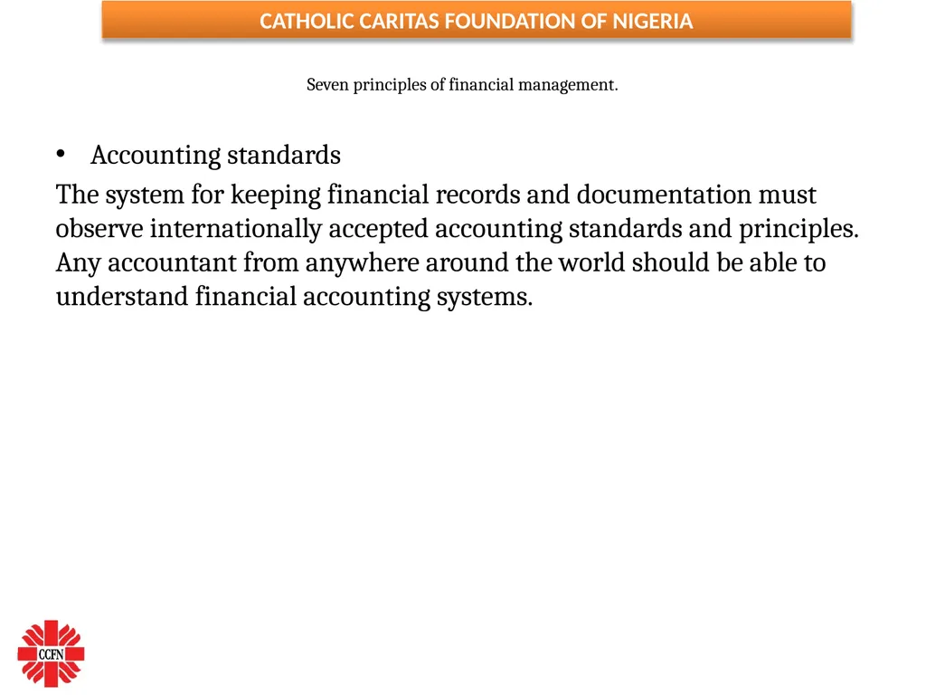 FINANCIAL MANAGEMENT ESSENTIALS FOR NGOs ( Adapted - slide 28 of 31