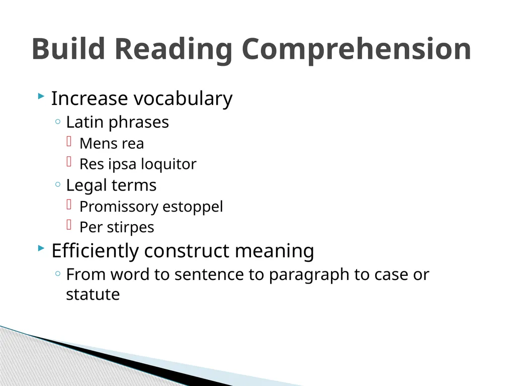 Building Reading Comprehension Jeff Minneti - slide 4 of 17