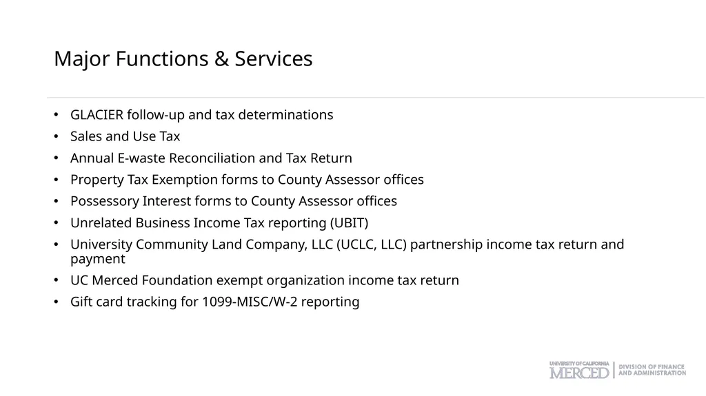 Business and Financial Services Lunch & Learn - slide 19 of 24