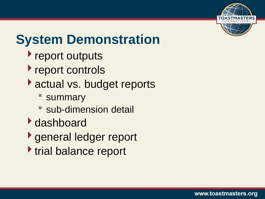Using the District Accounting System Part 1: - slide 21 of 23