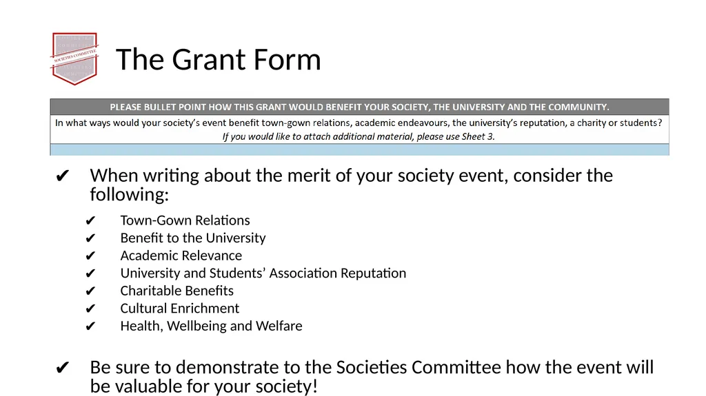 Society Treasurer’s Training 2021 - 2022 - slide 31 of 43