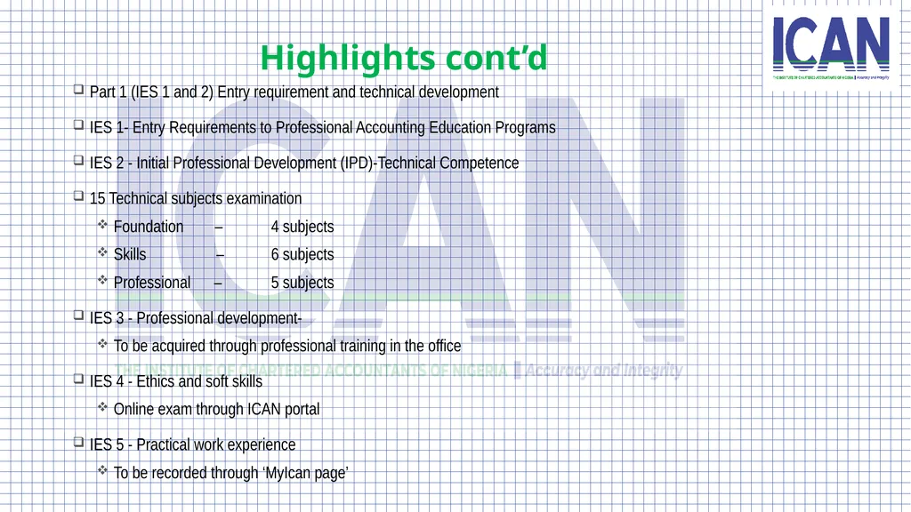 OVERVIEW OF THE NEW SYLLABUS EFFECTIVE NOVEMBER - slide 12 of 14