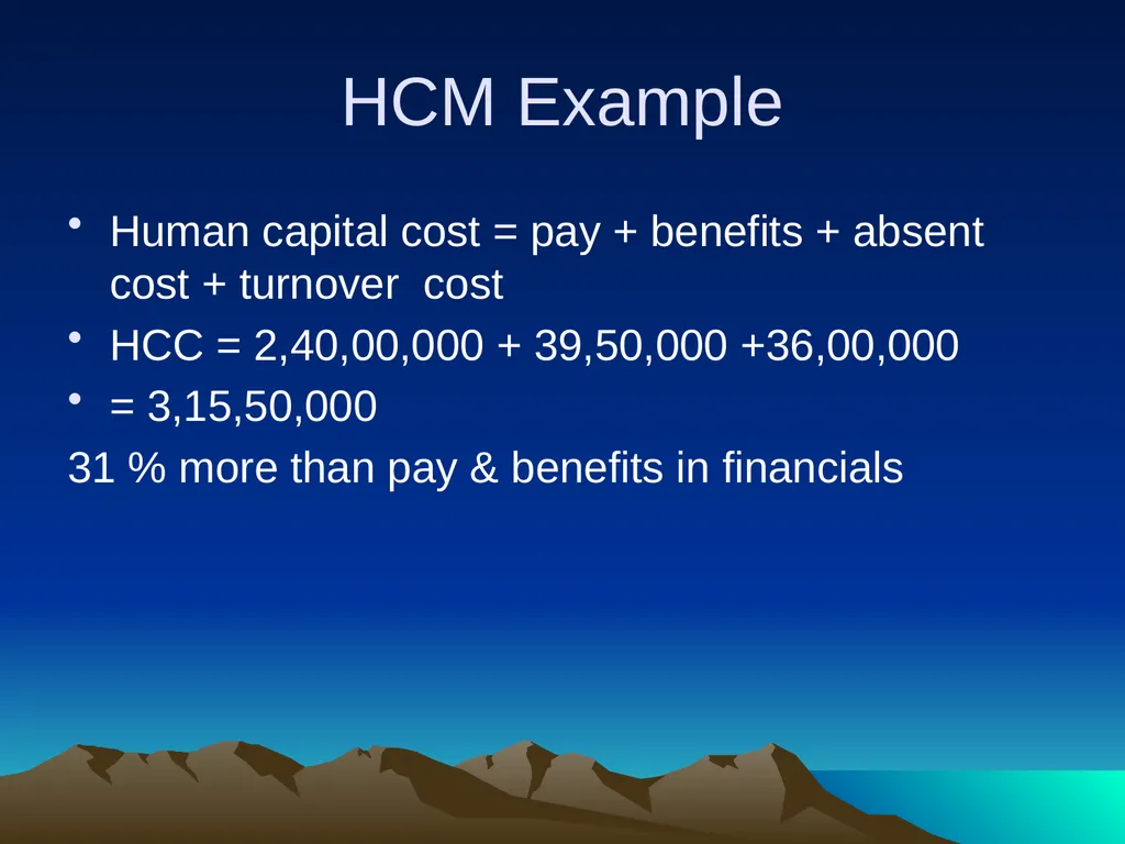 Human Resource Accounting for Training & - slide 53 of 61