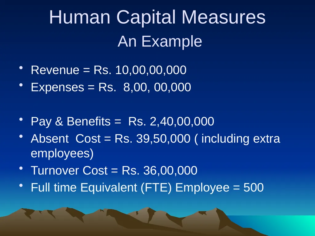 Human Resource Accounting for Training & - slide 52 of 61