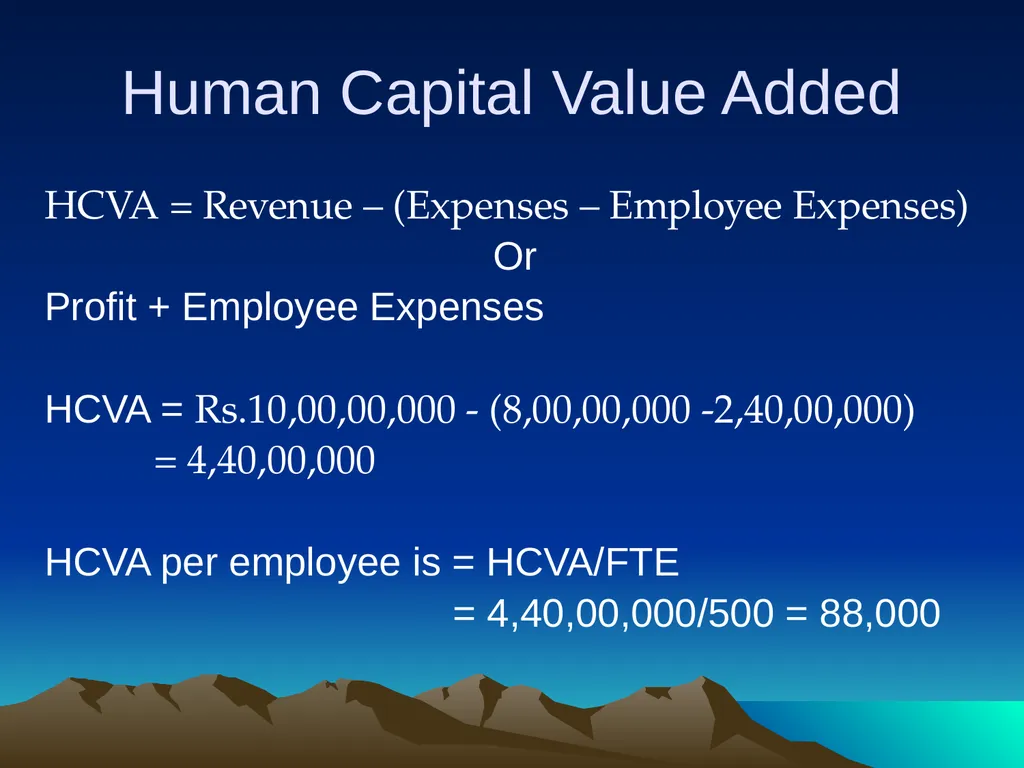 Human Resource Accounting for Training & - slide 54 of 61