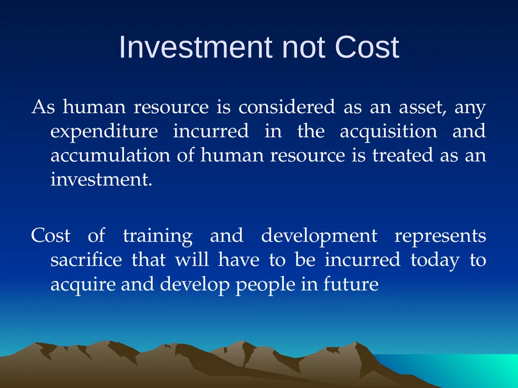 Human Resource Accounting for Training & - slide 20 of 61
