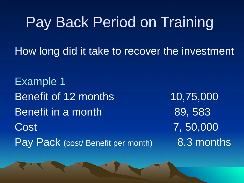 Human Resource Accounting for Training & - slide 34 of 61