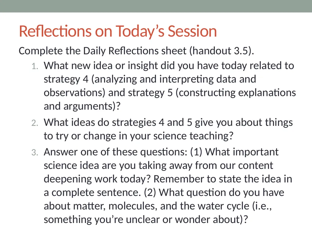 RESPeCT PD pROGRAM RESPeCT Summer Institute Day 3 - slide 40 of 40