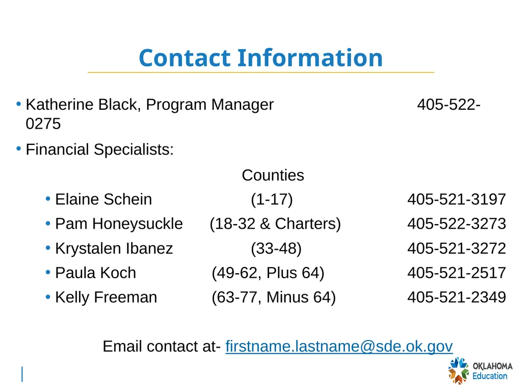 CHARTER SCHOOL TRAINING August 31, 2023 Katherine - slide 25 of 25