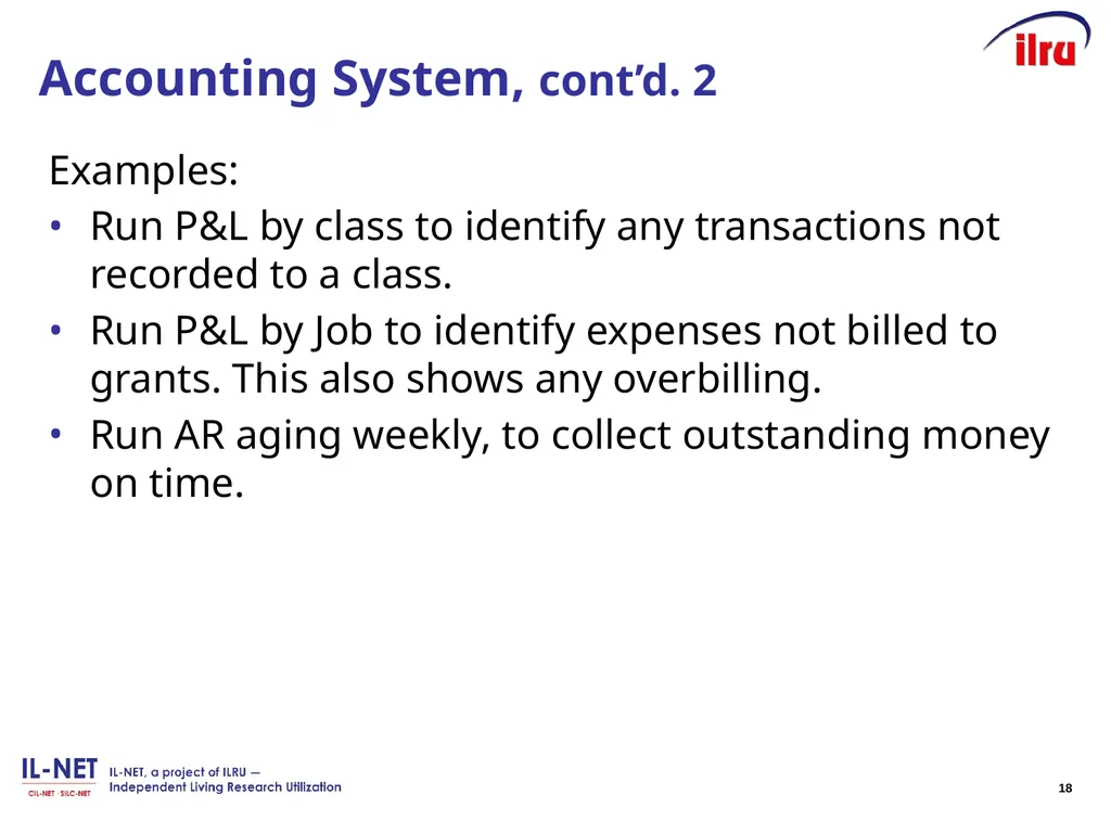 1 Financial Management: Workshop for - slide 18 of 20