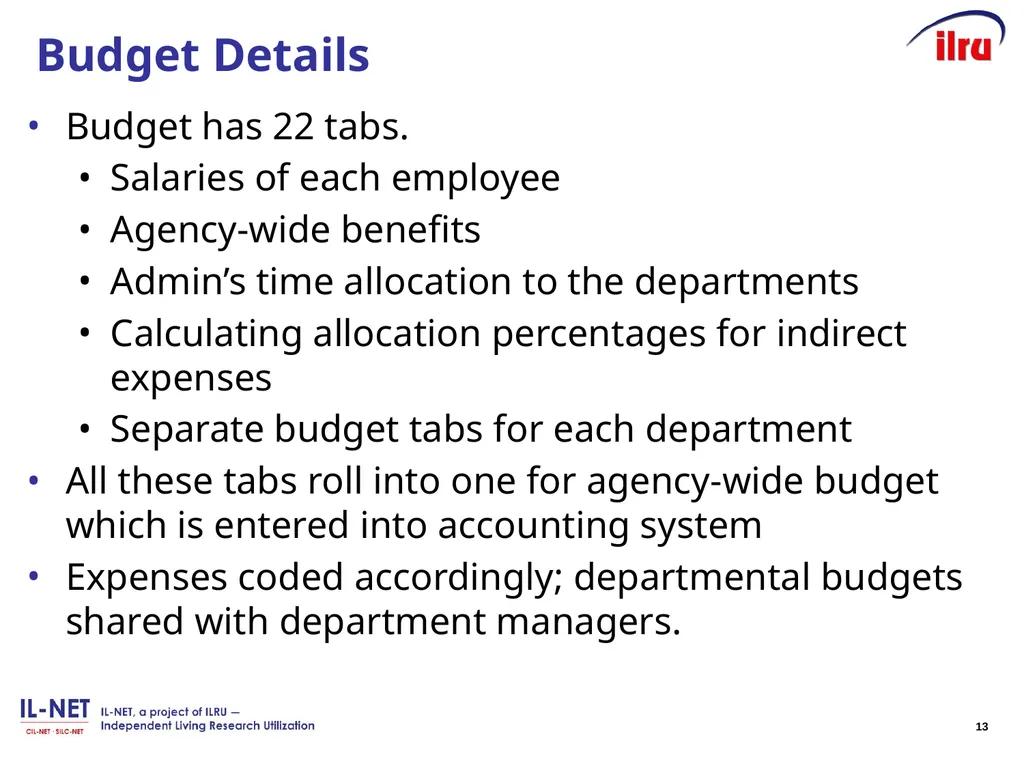 1 Financial Management: Workshop for - slide 13 of 20
