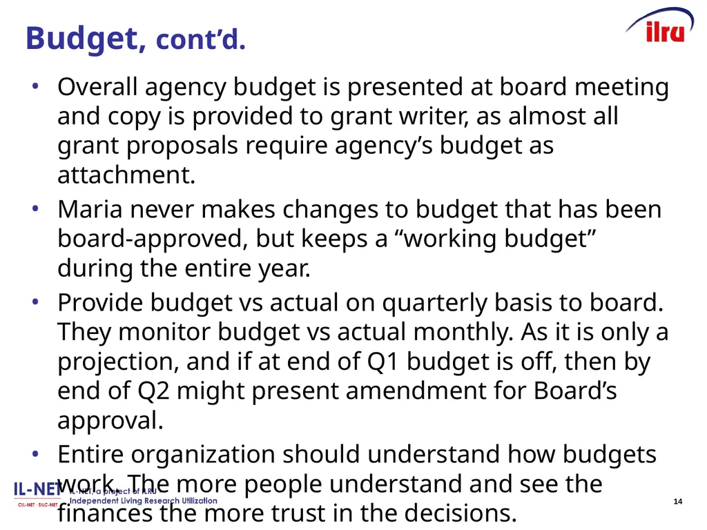 1 Financial Management: Workshop for - slide 14 of 20
