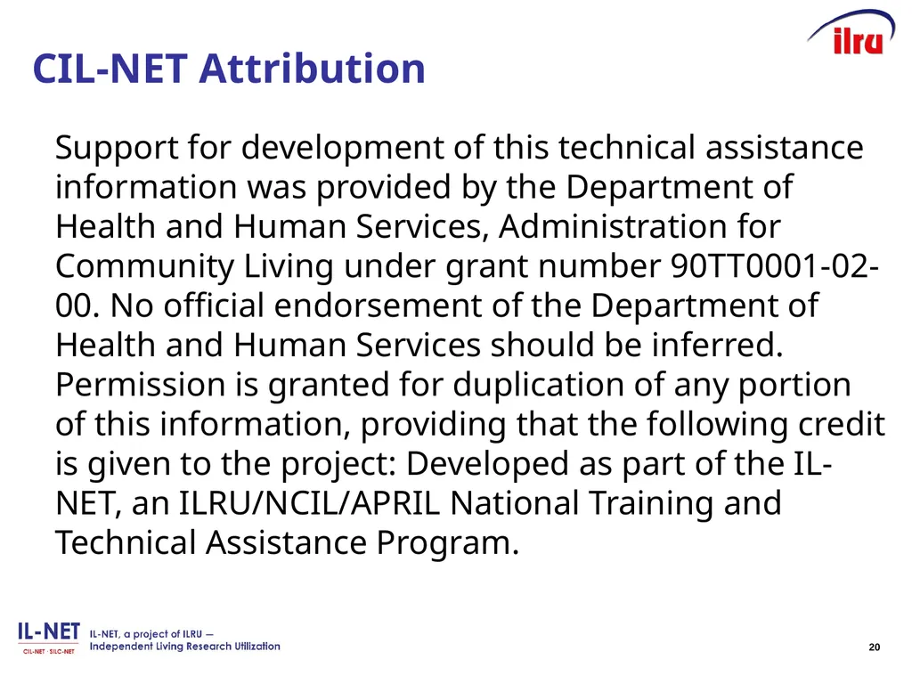1 Financial Management: Workshop for - slide 20 of 20
