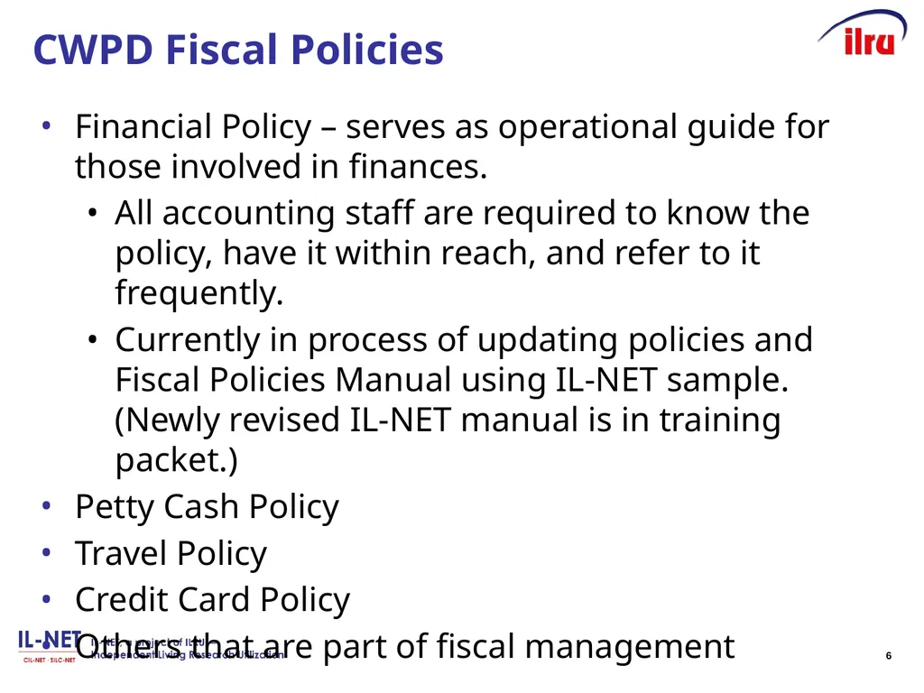 1 Financial Management: Workshop for - slide 6 of 20