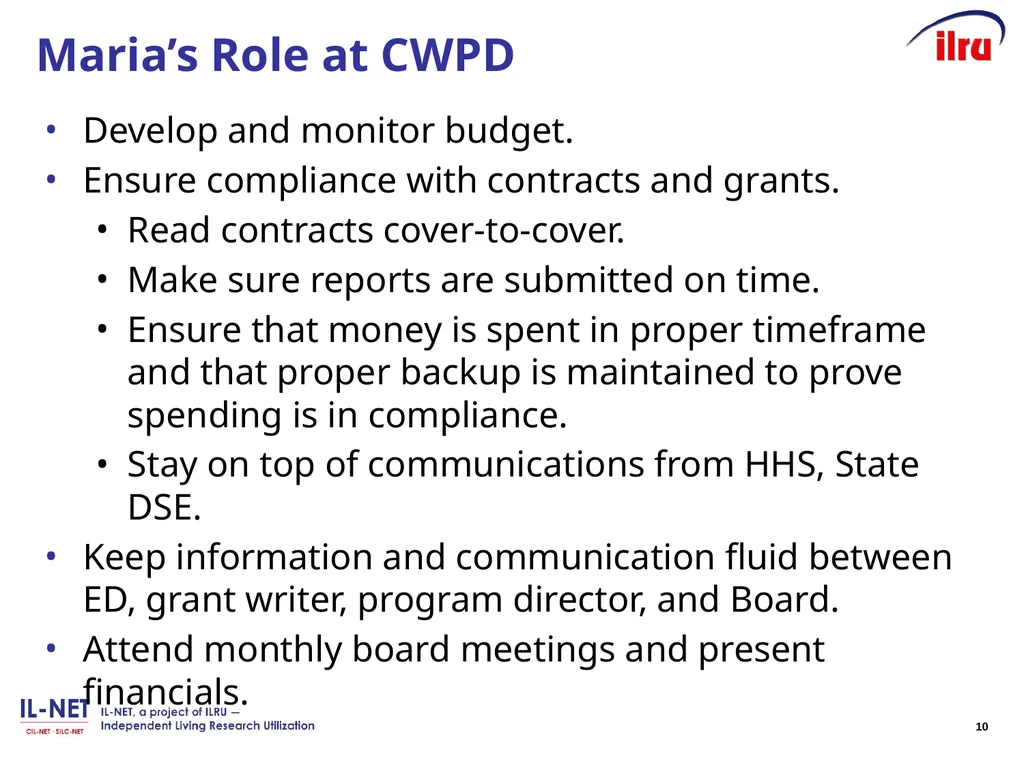 1 Financial Management: Workshop for - slide 10 of 20