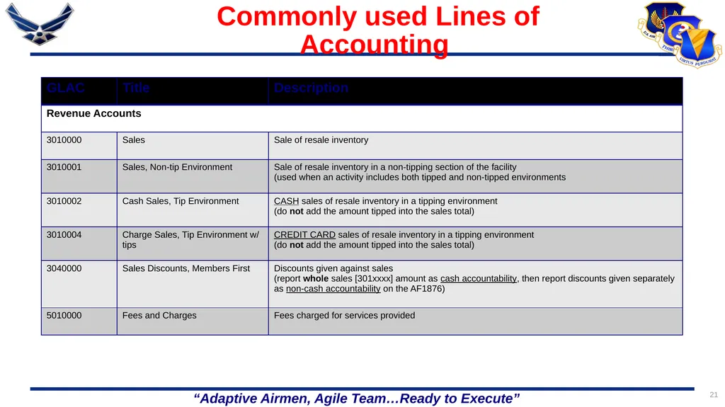 1 86 FSS/FSR Resource Protection Internal Controls - slide 21 of 26
