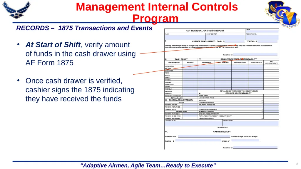 1 86 FSS/FSR Resource Protection Internal Controls - slide 8 of 26