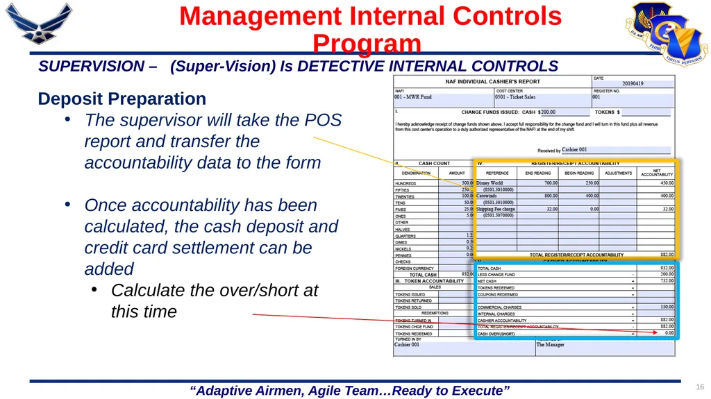 1 86 FSS/FSR Resource Protection Internal Controls - slide 16 of 26