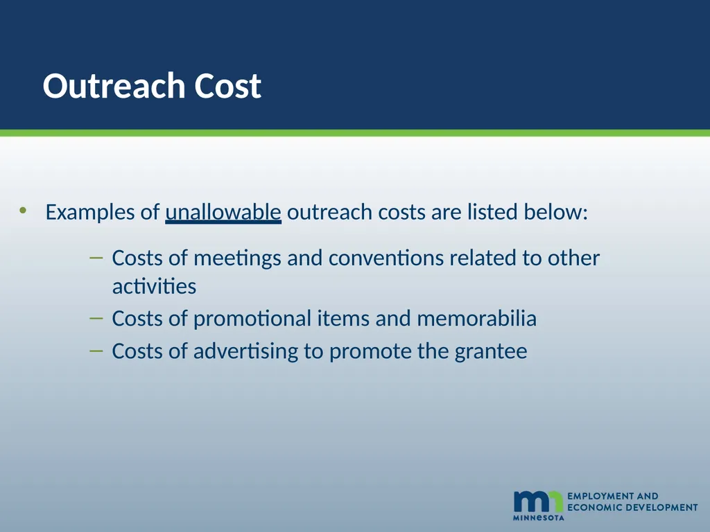 Grantee Financial Training State FY 22-23 March - slide 20 of 57