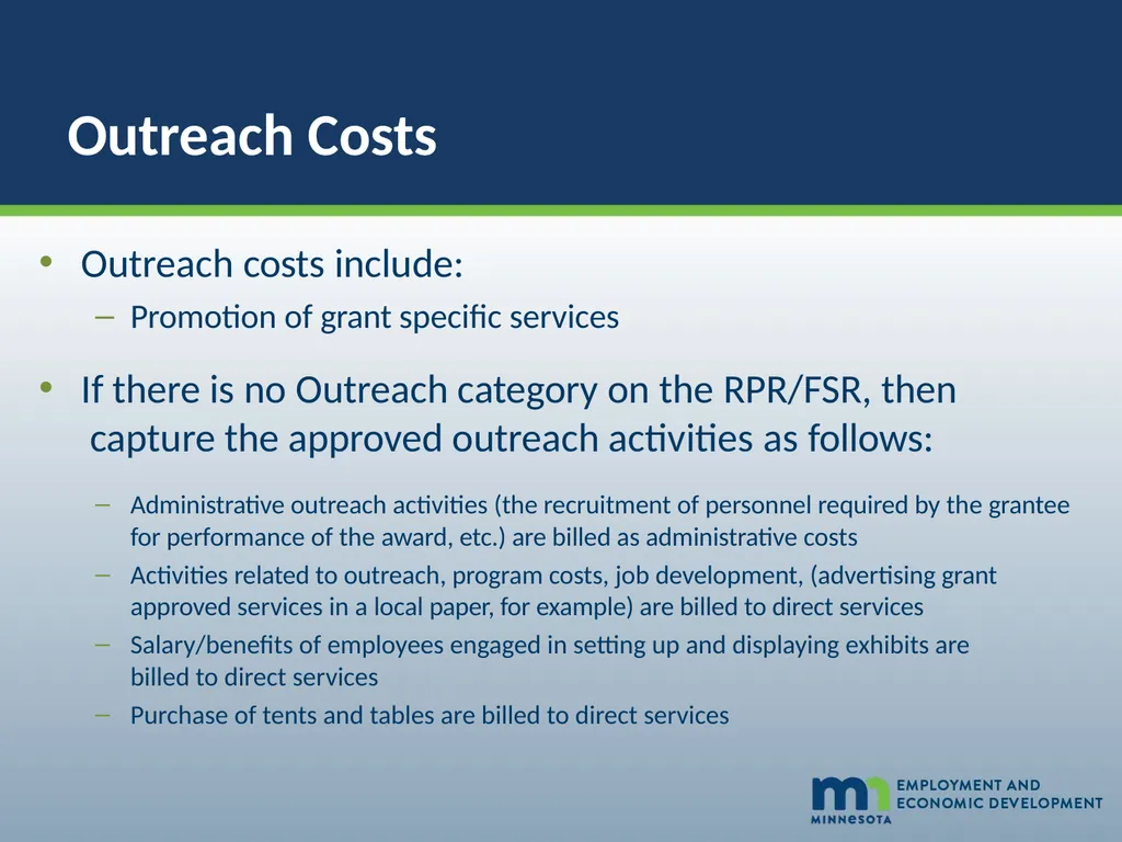 Grantee Financial Training State FY 22-23 March - slide 18 of 57