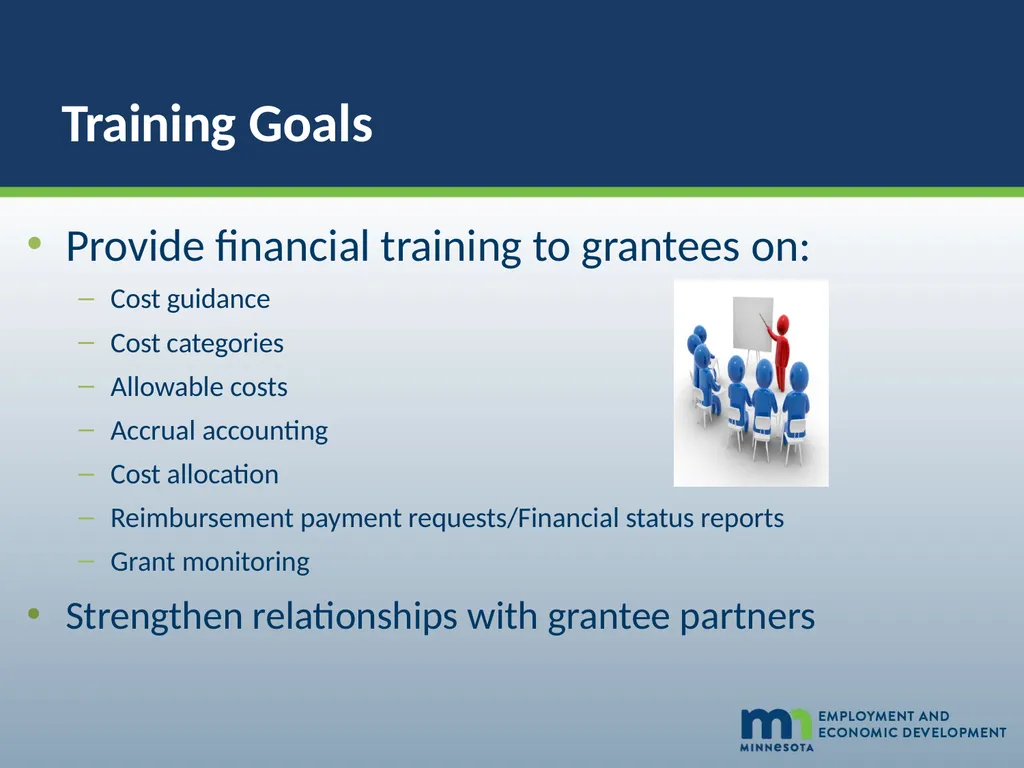 Grantee Financial Training State FY 22-23 March - slide 2 of 57