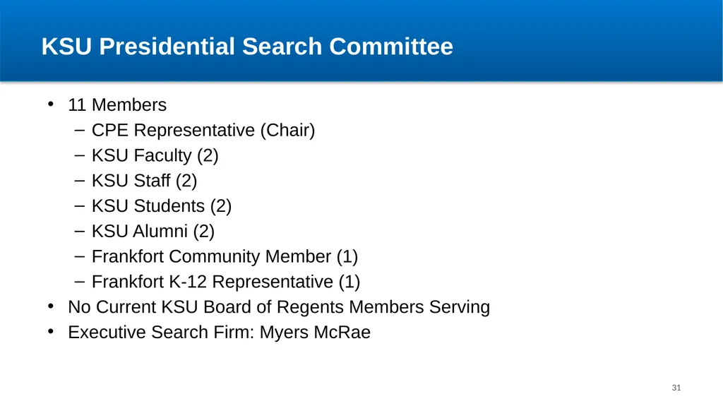 Kentucky State University Review Update Aaron - slide 31 of 32