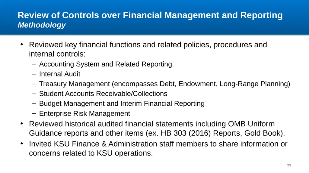 Kentucky State University Review Update Aaron - slide 23 of 32