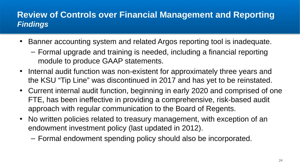Kentucky State University Review Update Aaron - slide 24 of 32