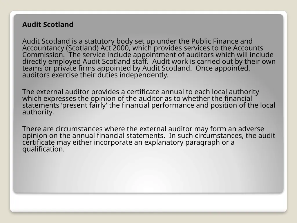 Local Government Finance Introduction Local - slide 37 of 41