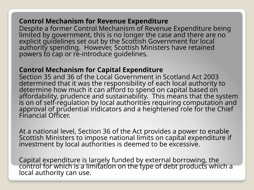 Local Government Finance Introduction Local - slide 27 of 41