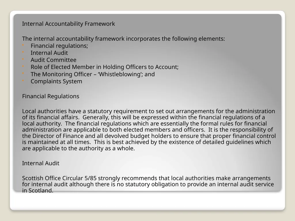 Local Government Finance Introduction Local - slide 38 of 41