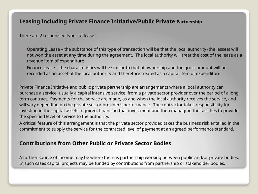 Local Government Finance Introduction Local - slide 17 of 41