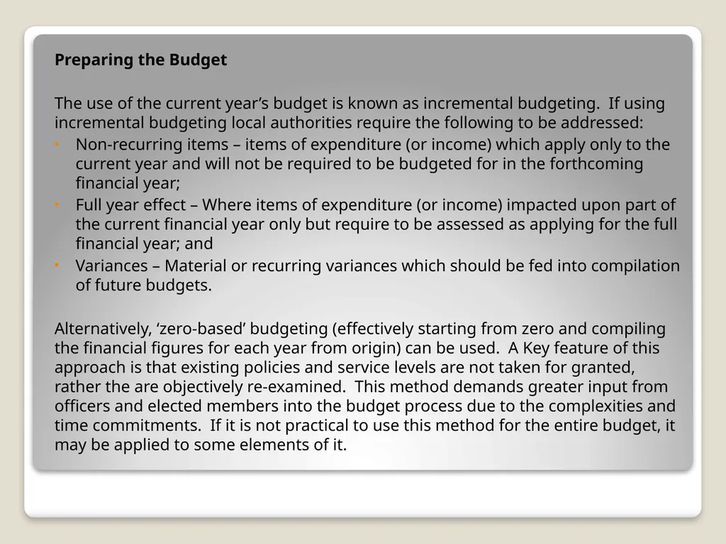 Local Government Finance Introduction Local - slide 19 of 41