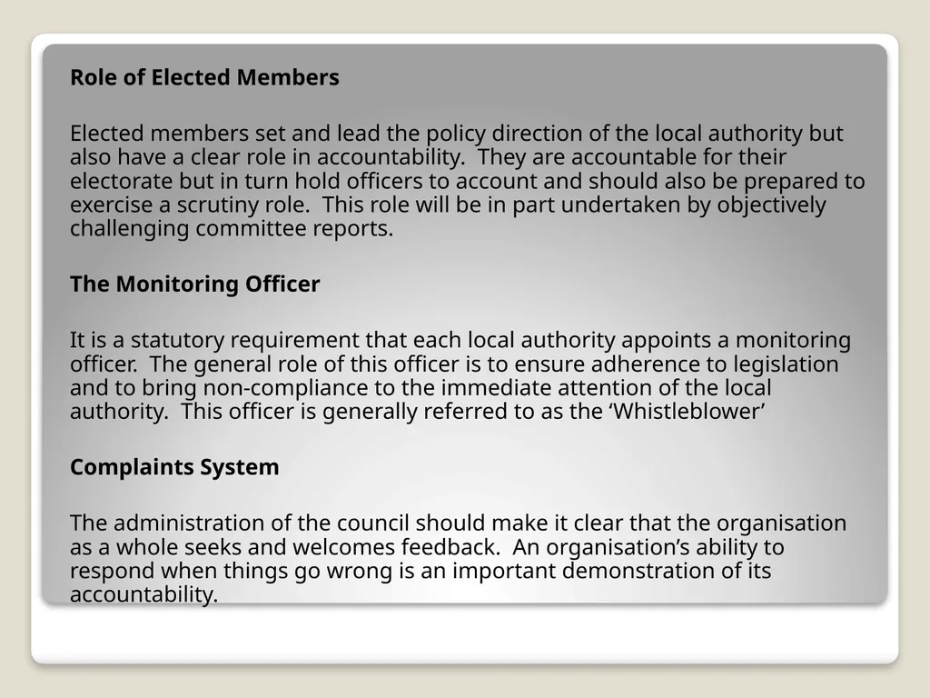Local Government Finance Introduction Local - slide 40 of 41