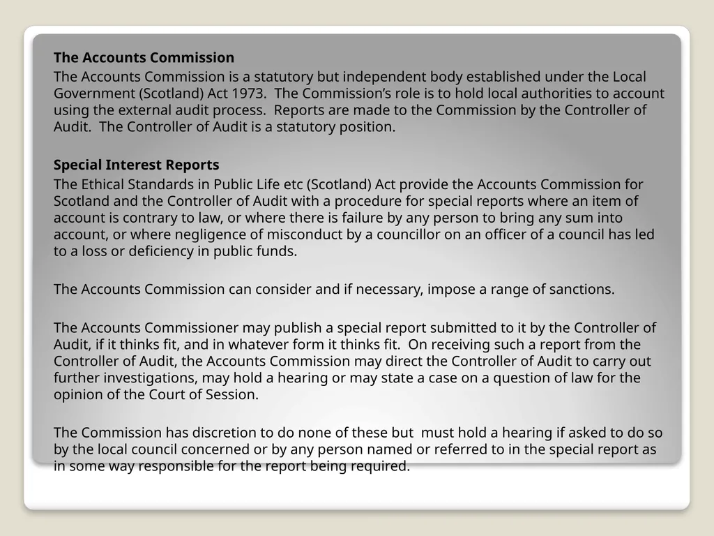 Local Government Finance Introduction Local - slide 36 of 41