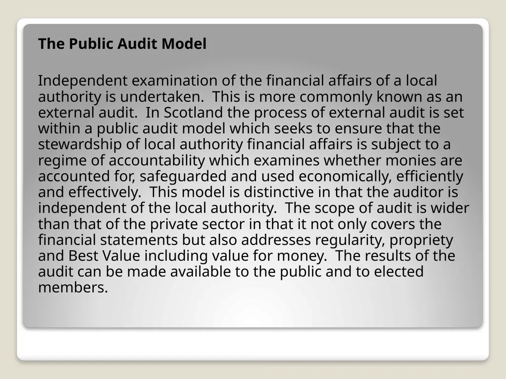 Local Government Finance Introduction Local - slide 35 of 41