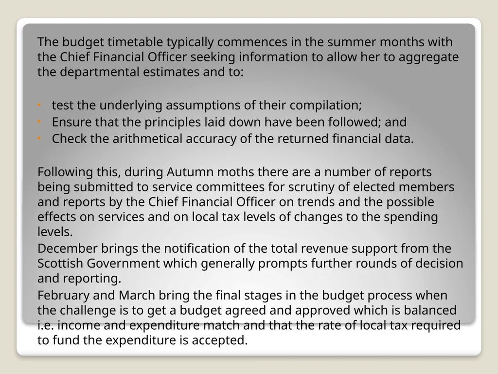 Local Government Finance Introduction Local - slide 23 of 41