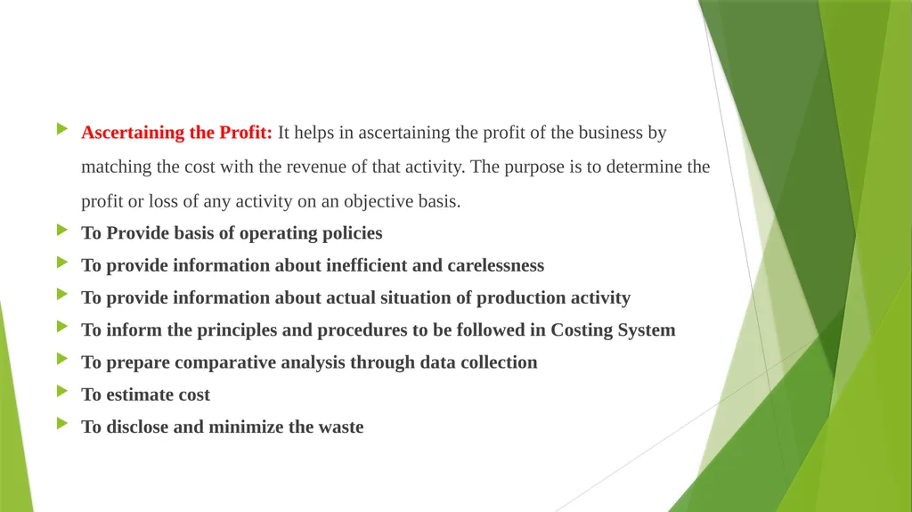 COST AND MANAGEMENT ACCOUNTING INTRODUCTION - slide 16 of 16