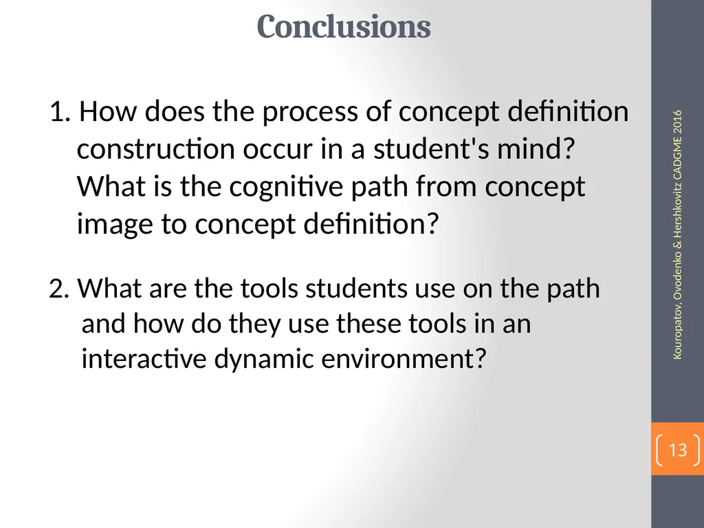 The impact of digital tools on students' learning - slide 13 of 14